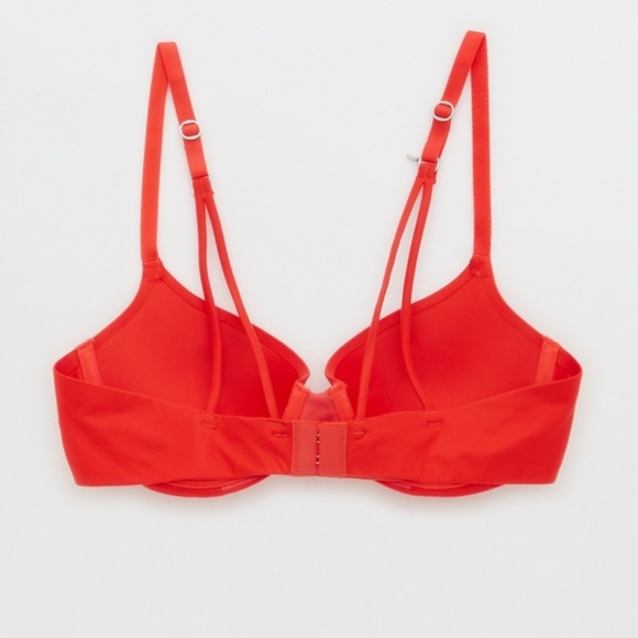 ❤️AERIE REAL SUNNIE DEMI PUSH UP STRAPPY BRA - Picture 8 of 8